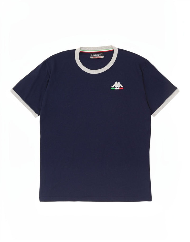 Camiseta masculina Kappa Top 2XL azul marinho