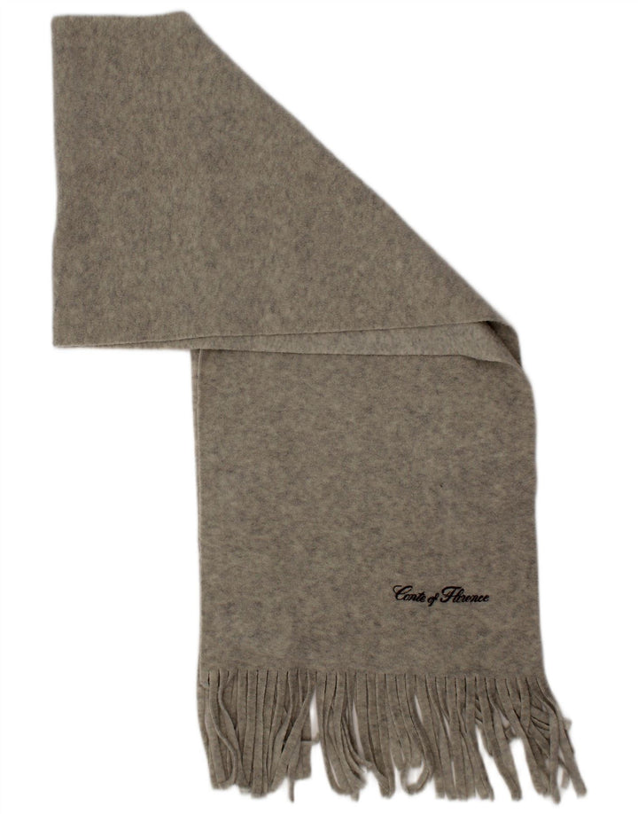 Conte of Florence Lenço retangular de lã masculino tamanho único poliéster cinza