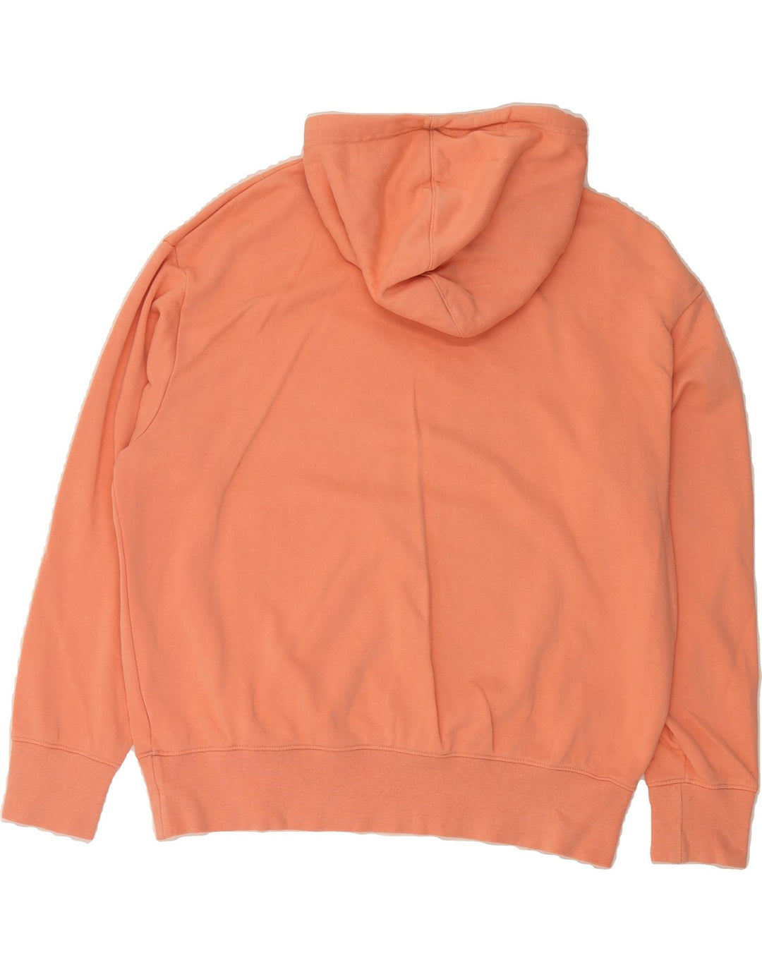 NIKE Womens Oversized Graphic Hoodie Jumper UK 14 Medium Pink Cotton Vintage Nike and Second-Hand Nike from Messina Hembry 