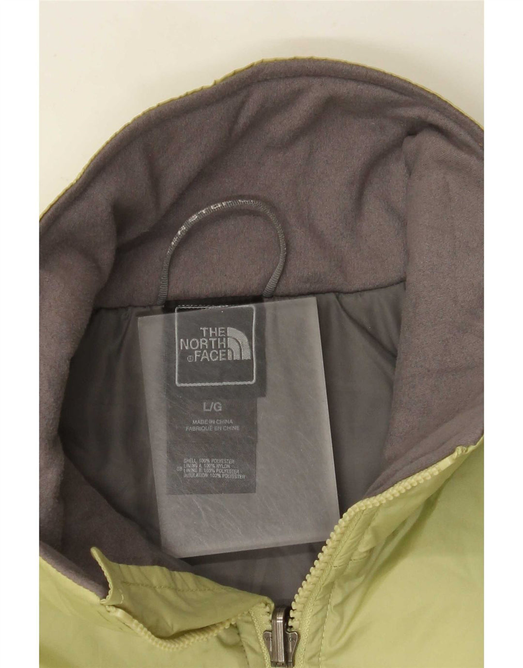 Jaqueta corta-vento feminina The North Face Reino Unido 16 grande poliéster amarelo