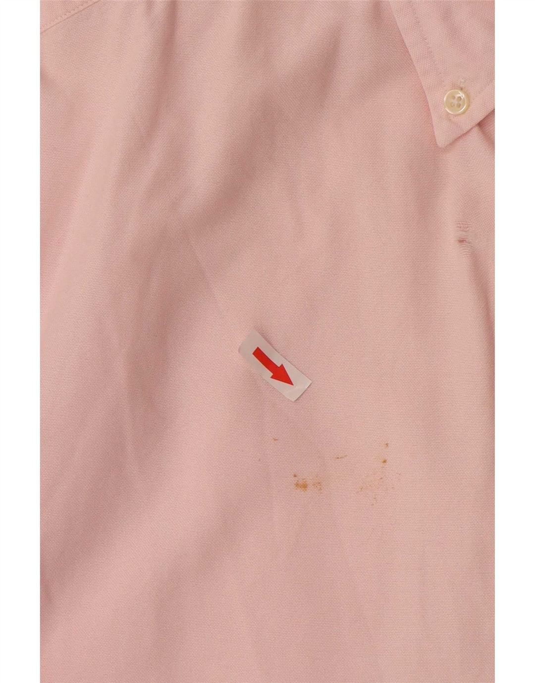 Camisa masculina Gant Regular Fit grande algodão rosa