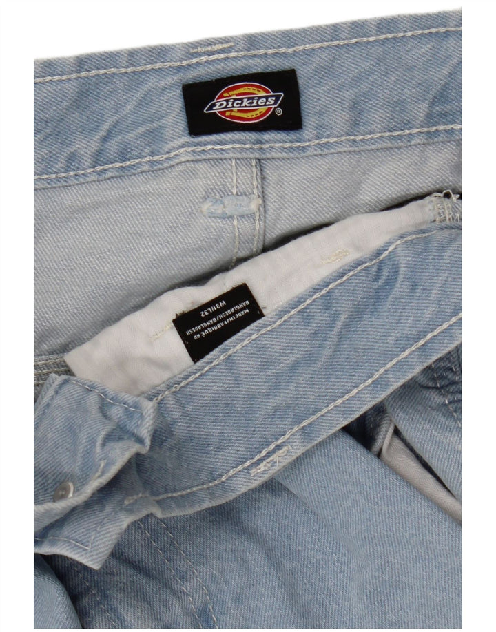 Calça jeans reta masculina Dickies Cargo W31 L32 azul