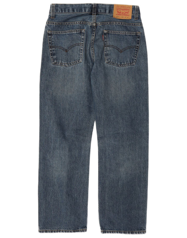 Levi's Boys 505 Straight Jeans 15-16 Anos W28 L28 Azul Algodão