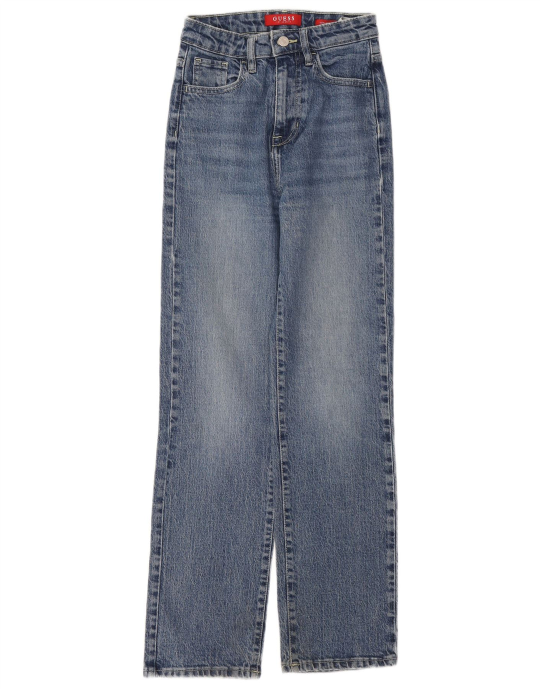 Guess Jeans retos femininos W24 L29 algodão azul