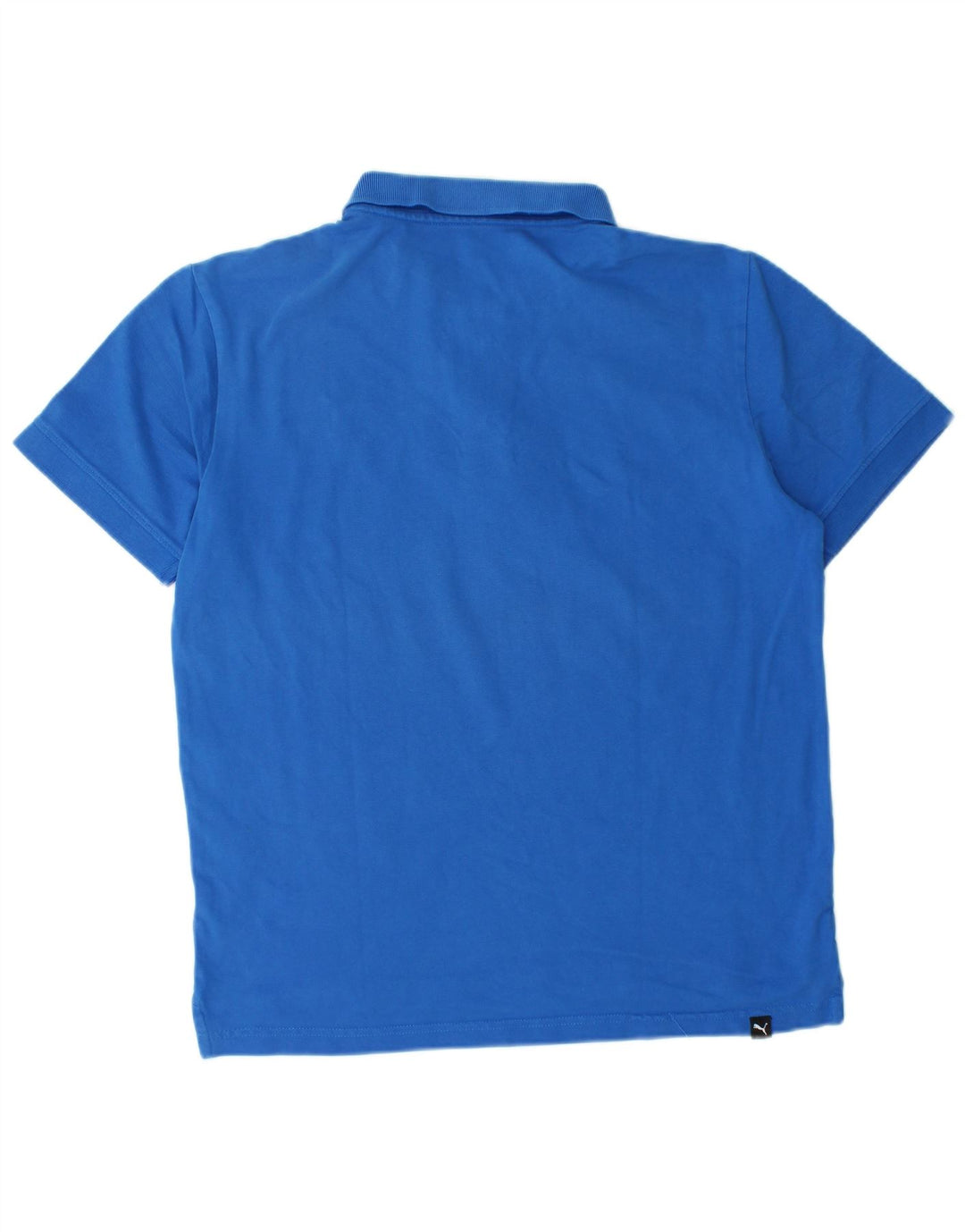 Camisa polo masculina Puma azul médio