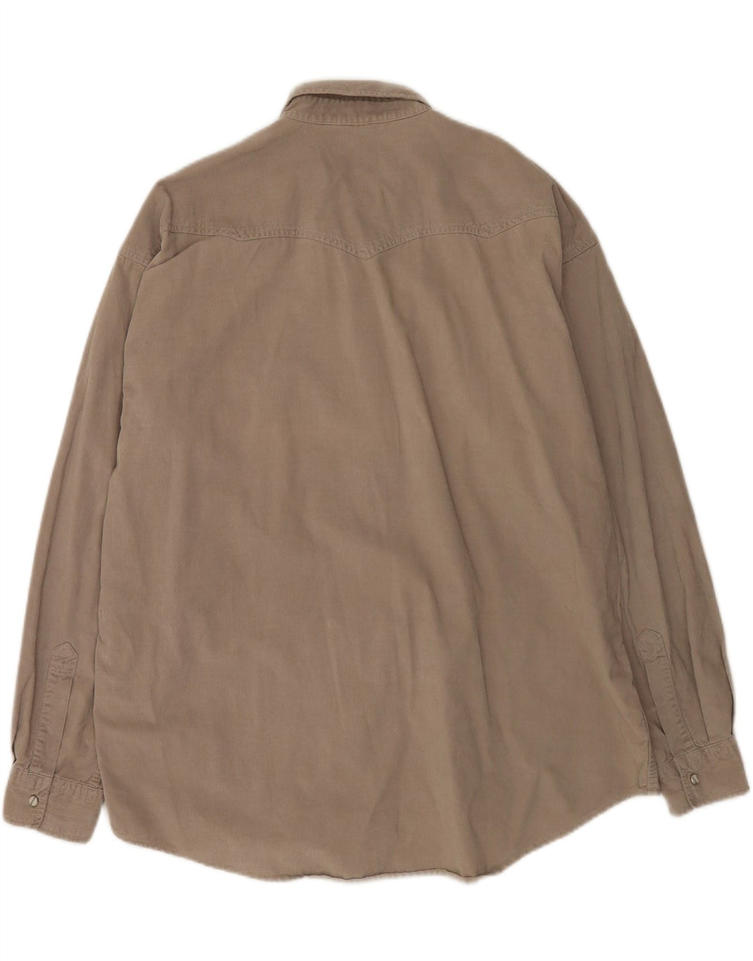 Camisa masculina de veludo cotelê Levi's XL cinza algodão