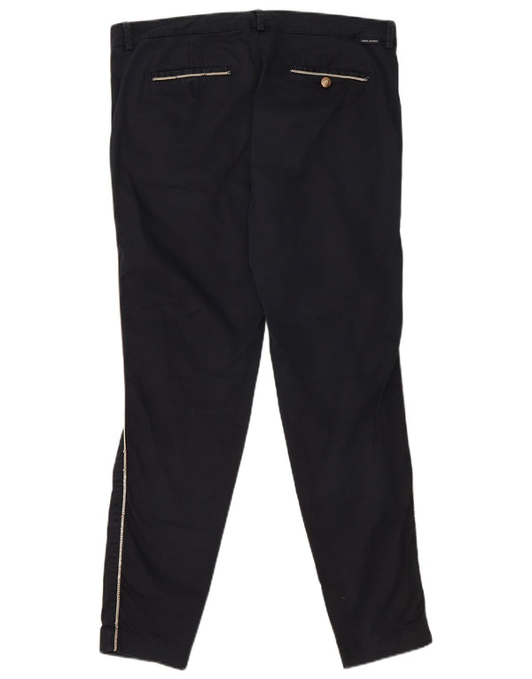 Calça Chino Slim Feminina Marina Yachting IT 44 Médio W34 L28 Azul Marinho