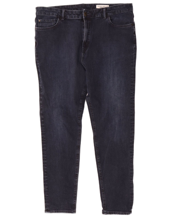 Calça Jeans Marks & Spencer Feminina The Magic Skinny UK 18 XL W34 L27 Azul Marinho