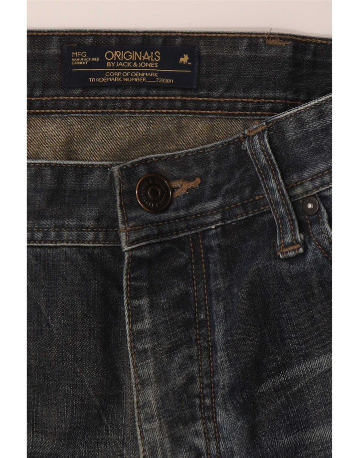 Jeans retos masculinos Jack & Jones W34 L31 azul marinho