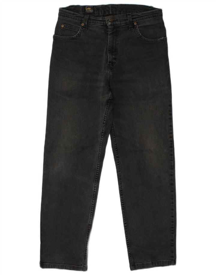 Jeans cônicos femininos LEE W30 L28 cinza