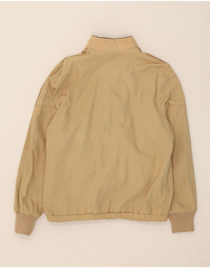 Jaqueta de veludo reversível masculina POP 84 UK 36 pequena marrom