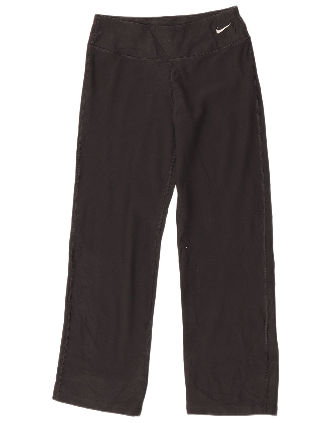 Calça de treino feminina Nike Dri Fit UK 14 poliéster preto médio