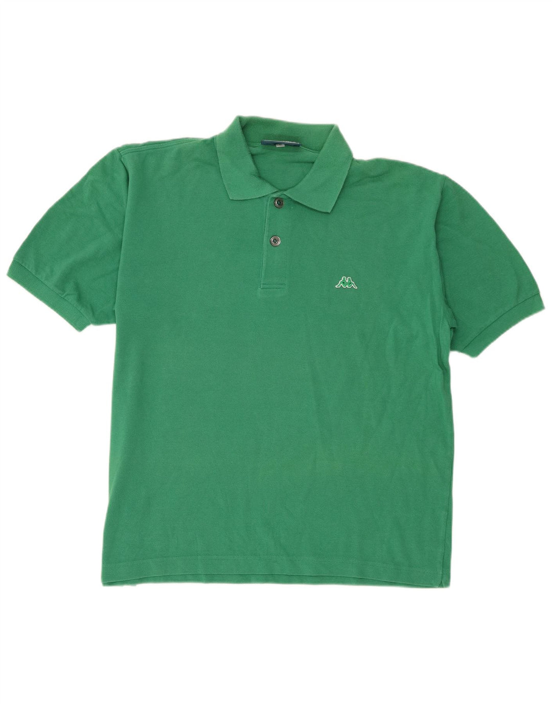Camisa polo masculina Kappa grande verde