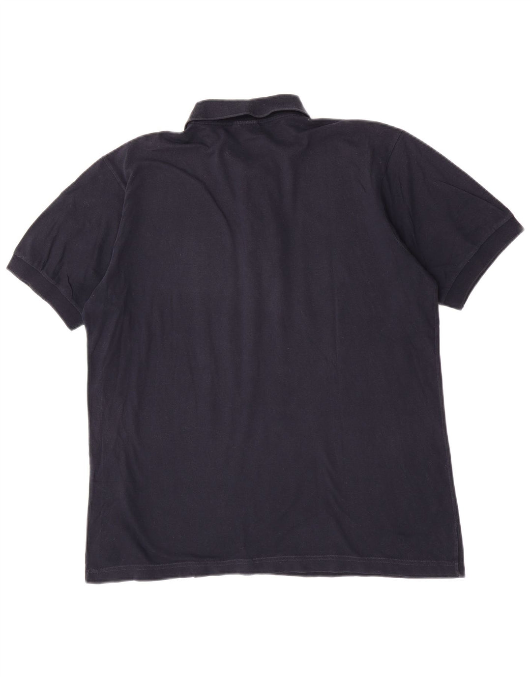 Camisa pólo masculina Sergio Tacchini grande algodão azul marinho