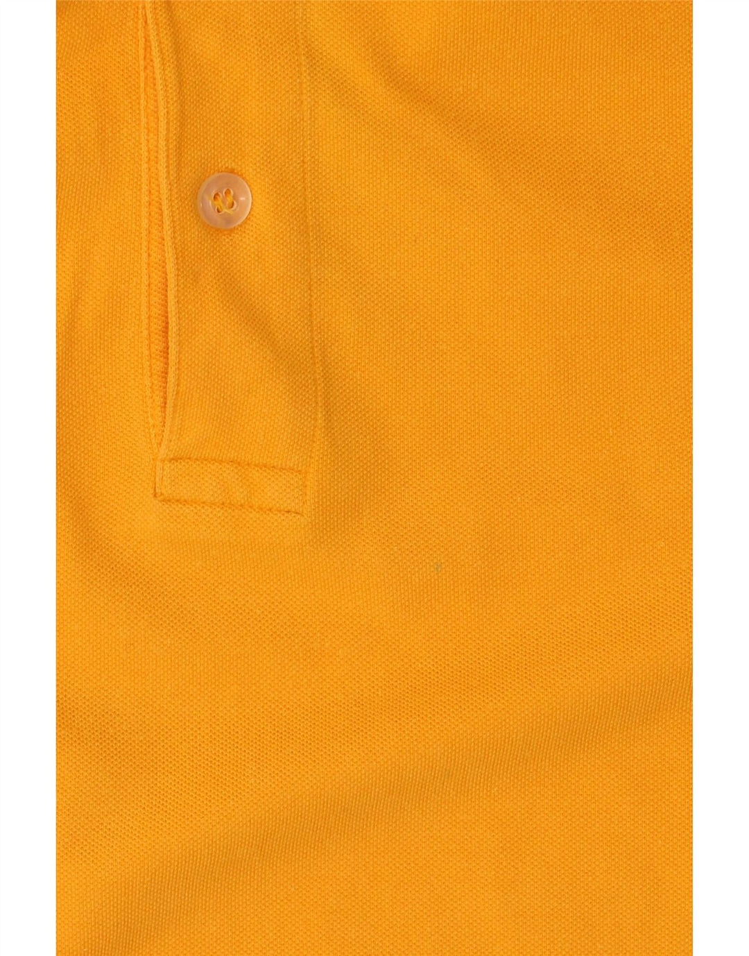 Camisa polo masculina Asics médio algodão amarelo