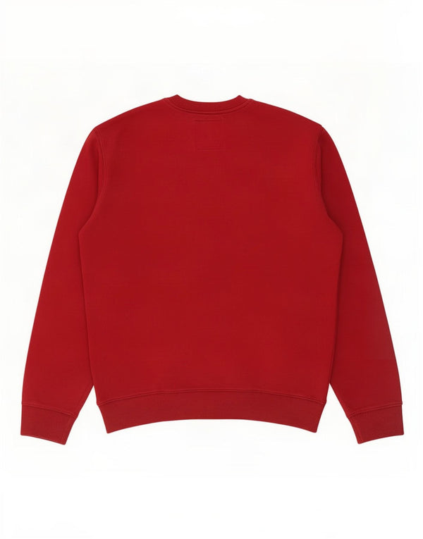 Vans Mens Graphic Moletom Jumper Médio Marrom Algodão