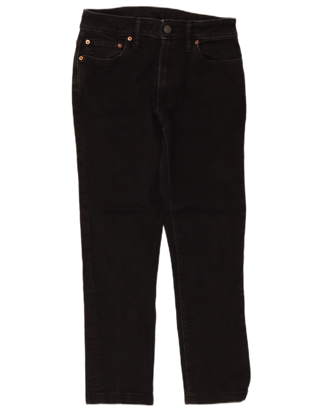 Calça jeans feminina American Eagle W30 L26 algodão preto