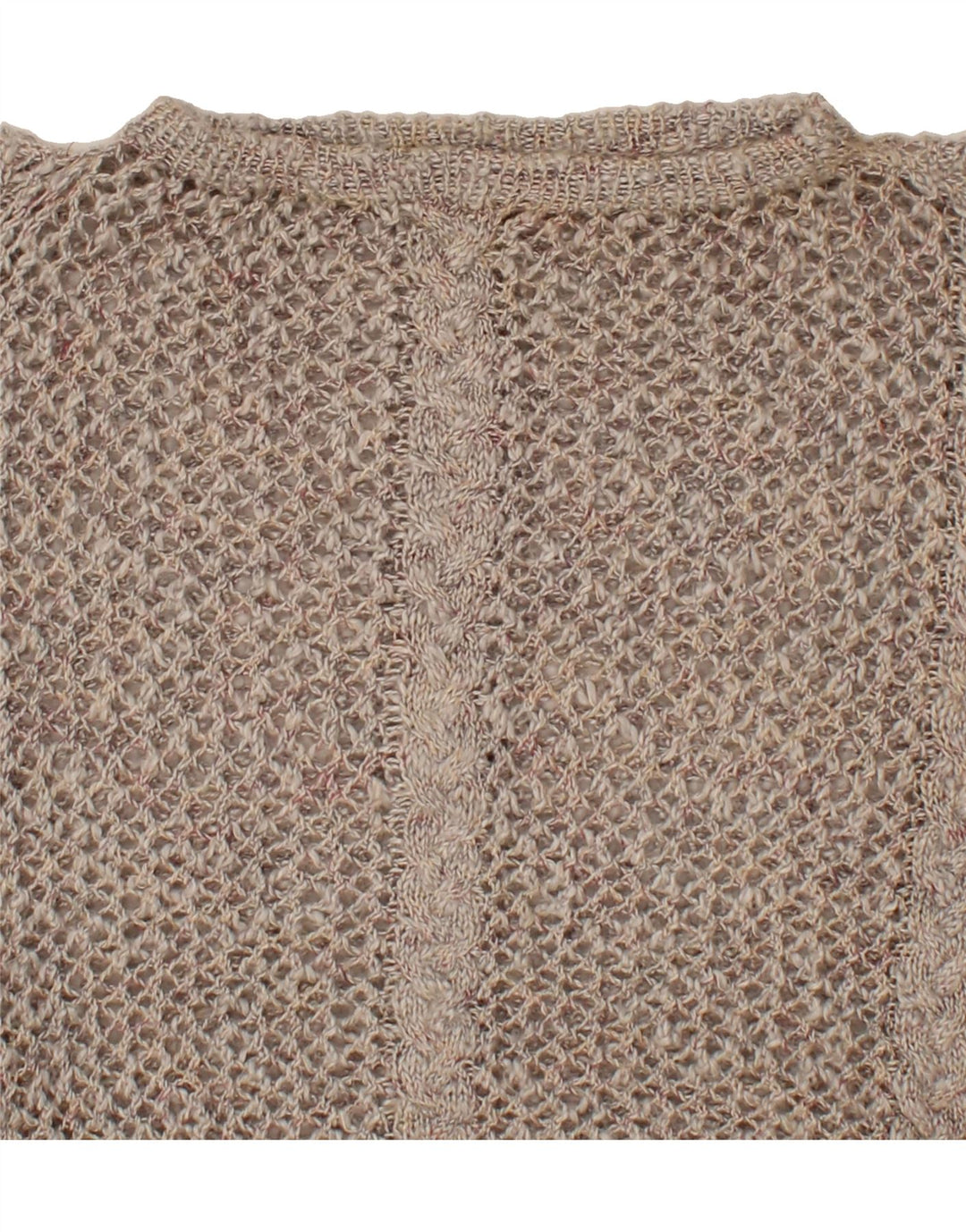 VINTAGE Womens Boat Neck Jumper Sweater UK 20 2XL Grey Vintage Vintage and Second-Hand Vintage from Messina Hembry 