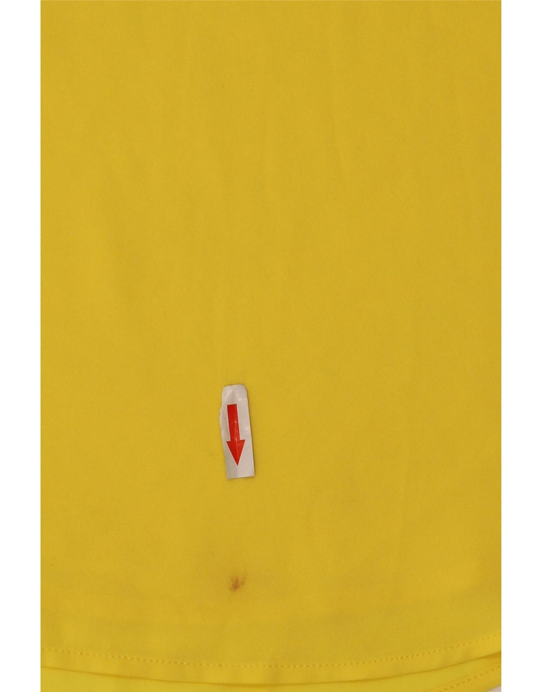 Blusa feminina sem mangas Oasis UK 16 grande poliéster amarelo