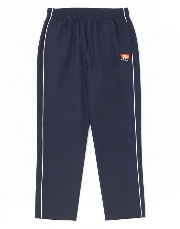 Calças de treino Russell Athletic Mens grandes poliéster azul marinho