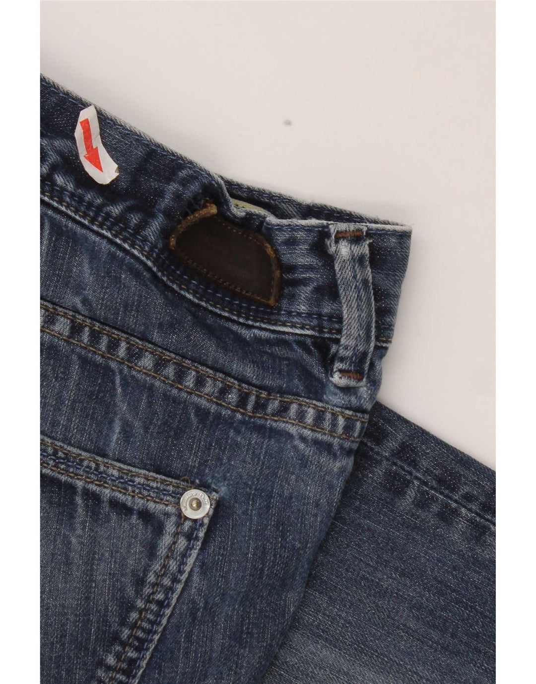 Massimo Dutti Mens Capri Jeans EU 42 Grande W32 L20 Azul Algodão