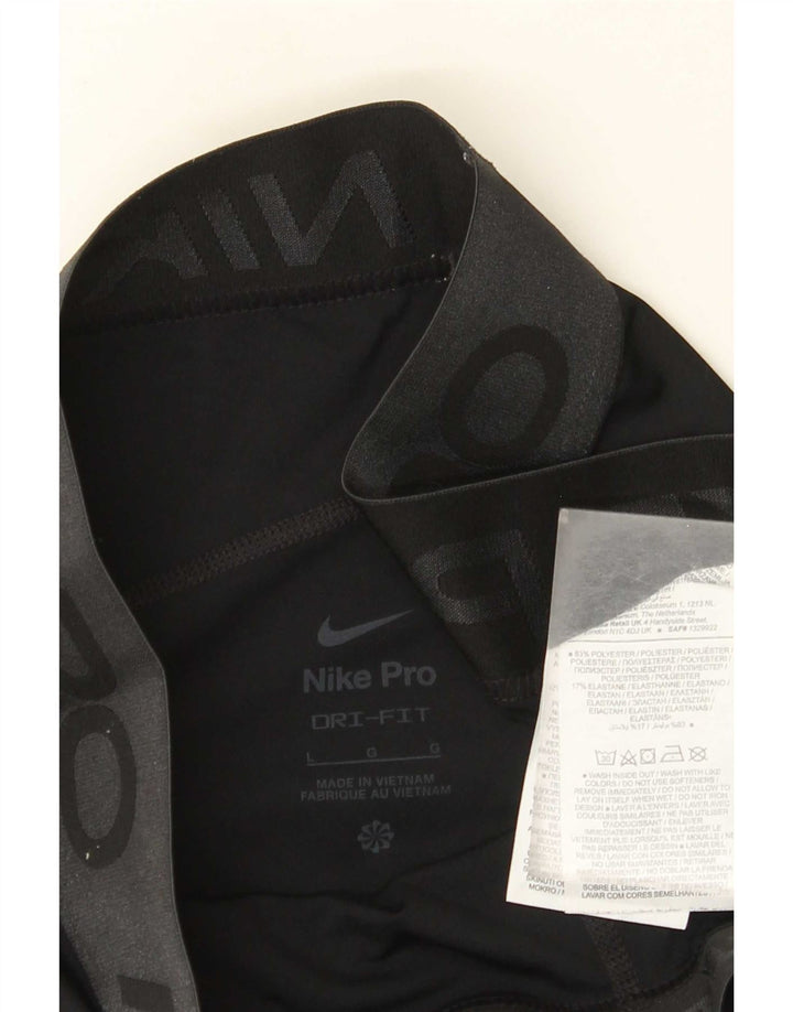 Leggings Nike Dri Fit Graphic UK 14 Grande Poliéster Preto