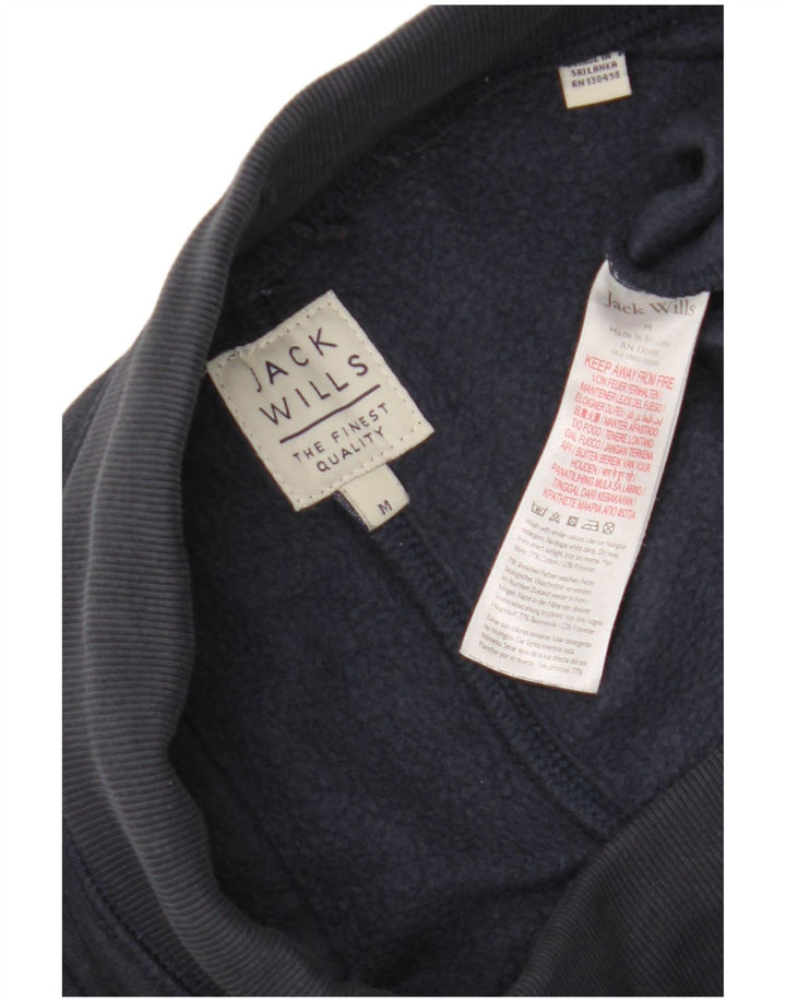 Jack Wills Mens Sport Shorts Médio Azul Marinho Algodão