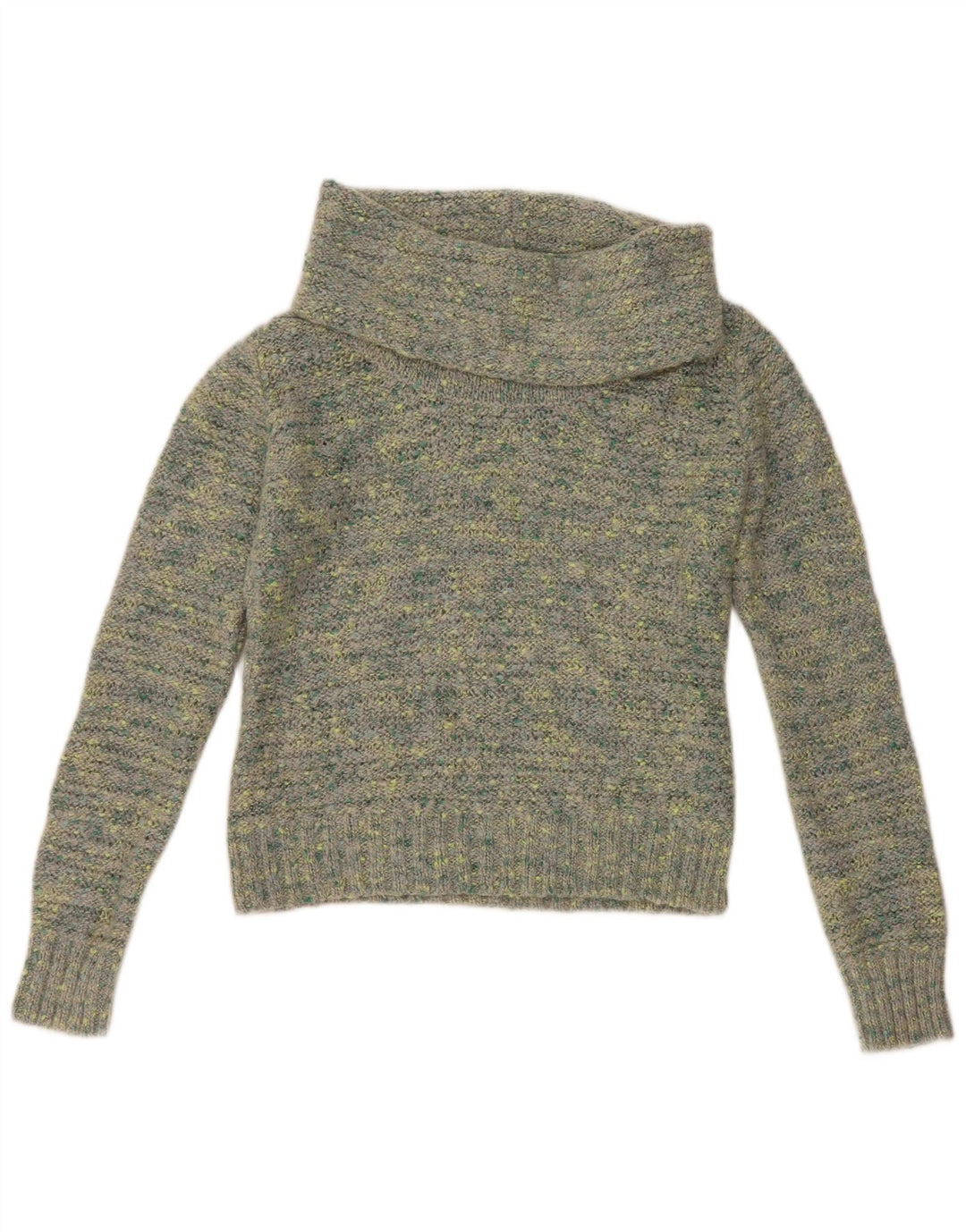 Suéter feminino Orsay com gola redonda Reino Unido 14 grande multicolorido manchado