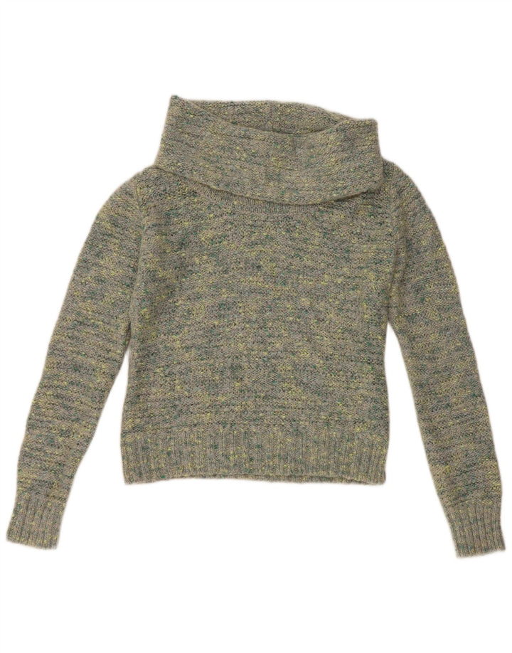 Suéter feminino Orsay com gola redonda Reino Unido 14 grande multicolorido manchado
