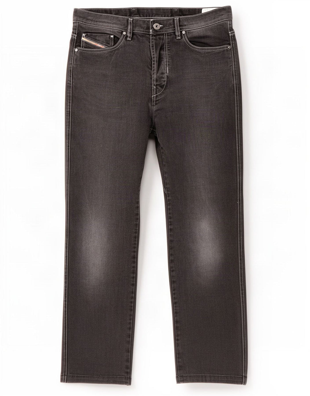 Diesel Masculino Thaye Slim Jeans W34 L32 Algodão Cinza
