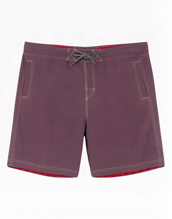 Shorts de natação masculino Fat Face XL algodão cinza