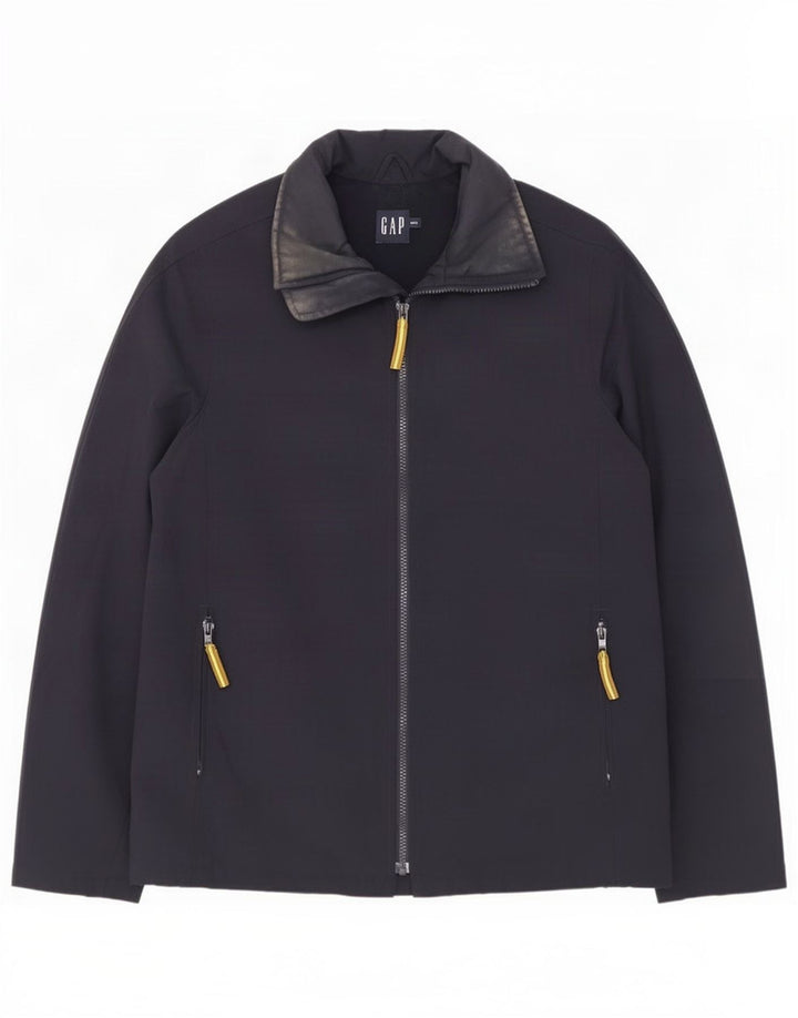 Jaqueta corta-vento masculina Gap UK 38 médio azul marinho nylon