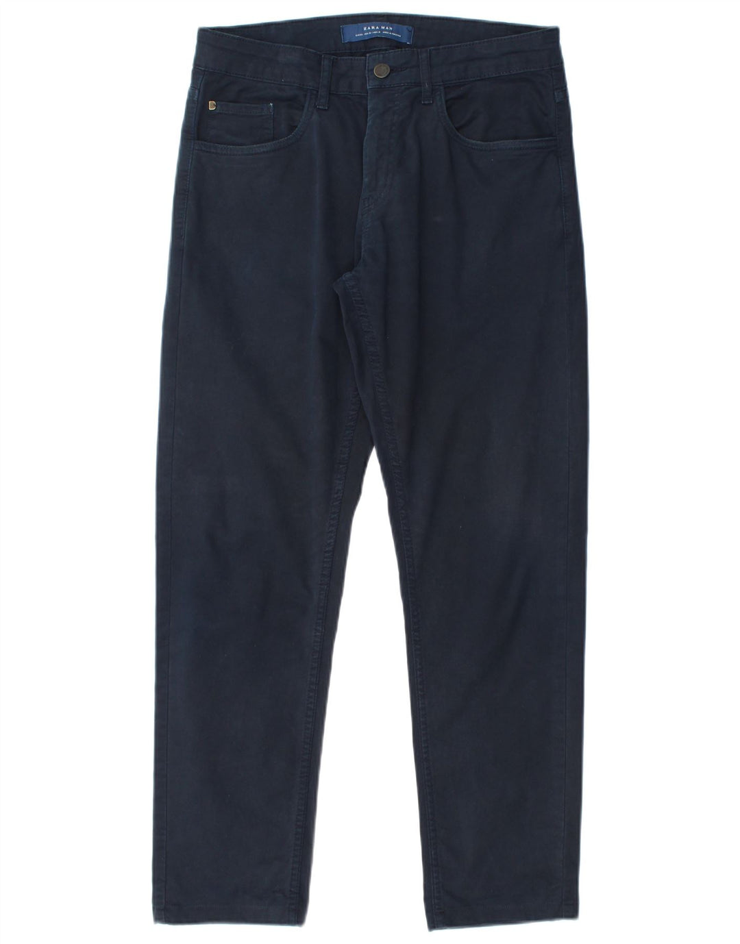 Zara Mens Slim Jeans EU 40 Médio W31 L29 Azul Marinho