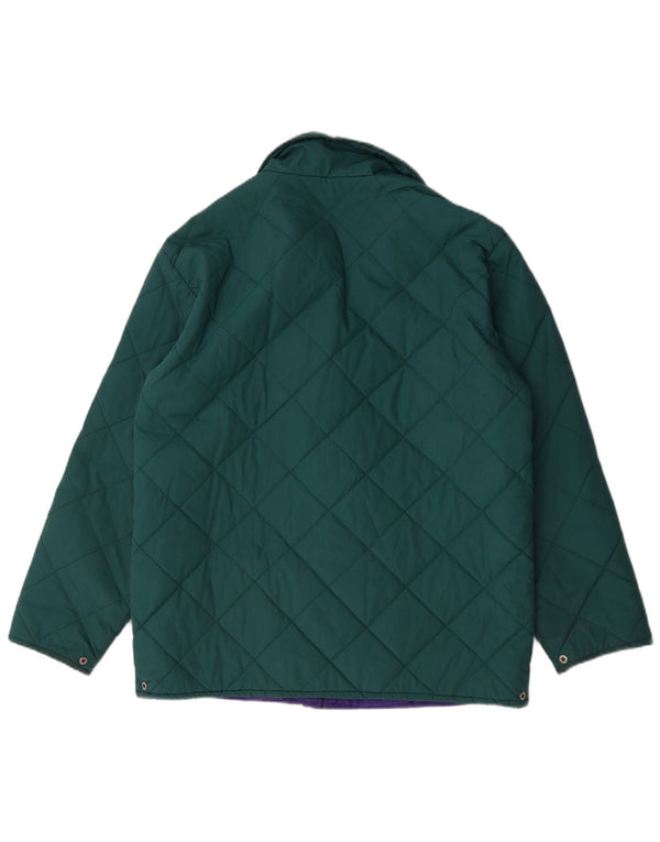 Jaqueta acolchoada masculina Fila UK 42 XL verde