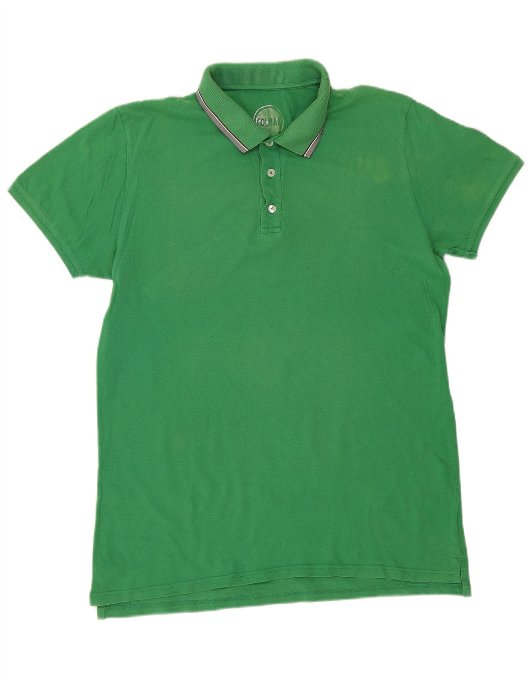 Camisa pólo gráfica masculina COLMAR 2XL verde
