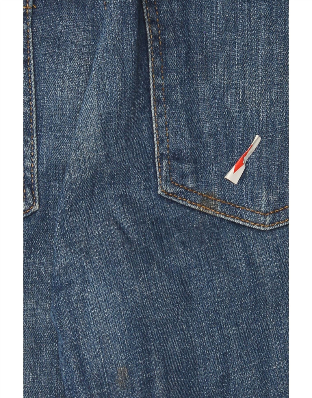 Zara Womens Bootcut Jeans EU 38 Pequeno W28 L27 Azul Marinho Algodão