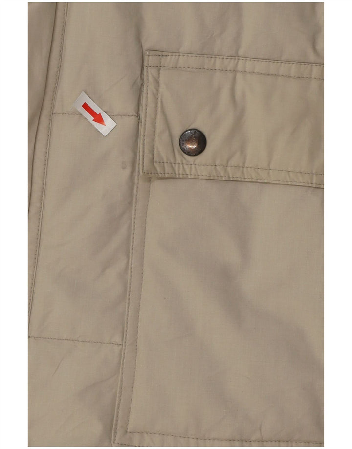 Jaqueta acolchoada masculina Brugi UK 42 XL bege