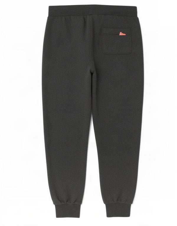Calça de treino feminina Superdry Joggers UK 16 grande algodão cinza