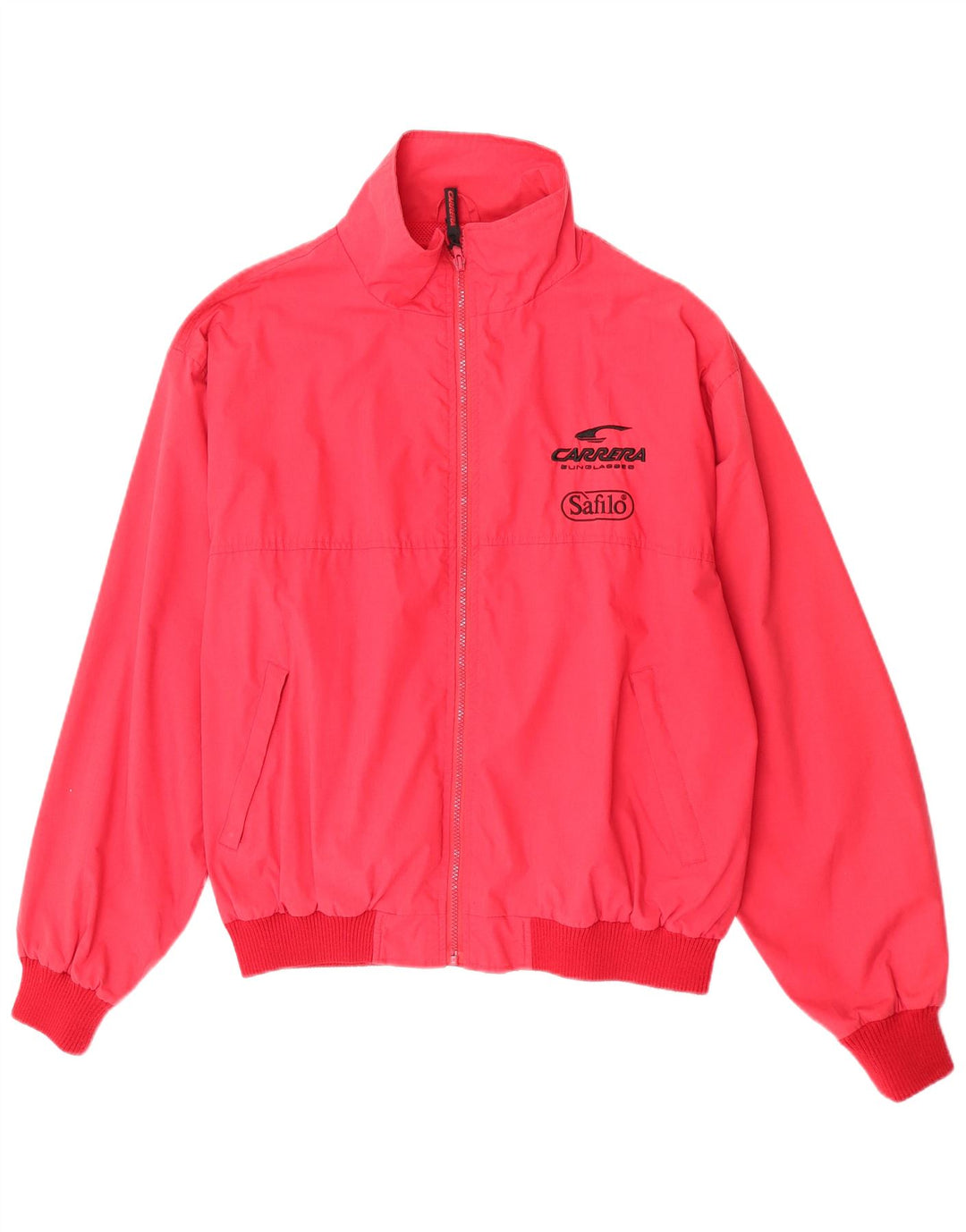 Jaqueta Bomber Carrera Masculina UK 40 Grande Poliéster Vermelho