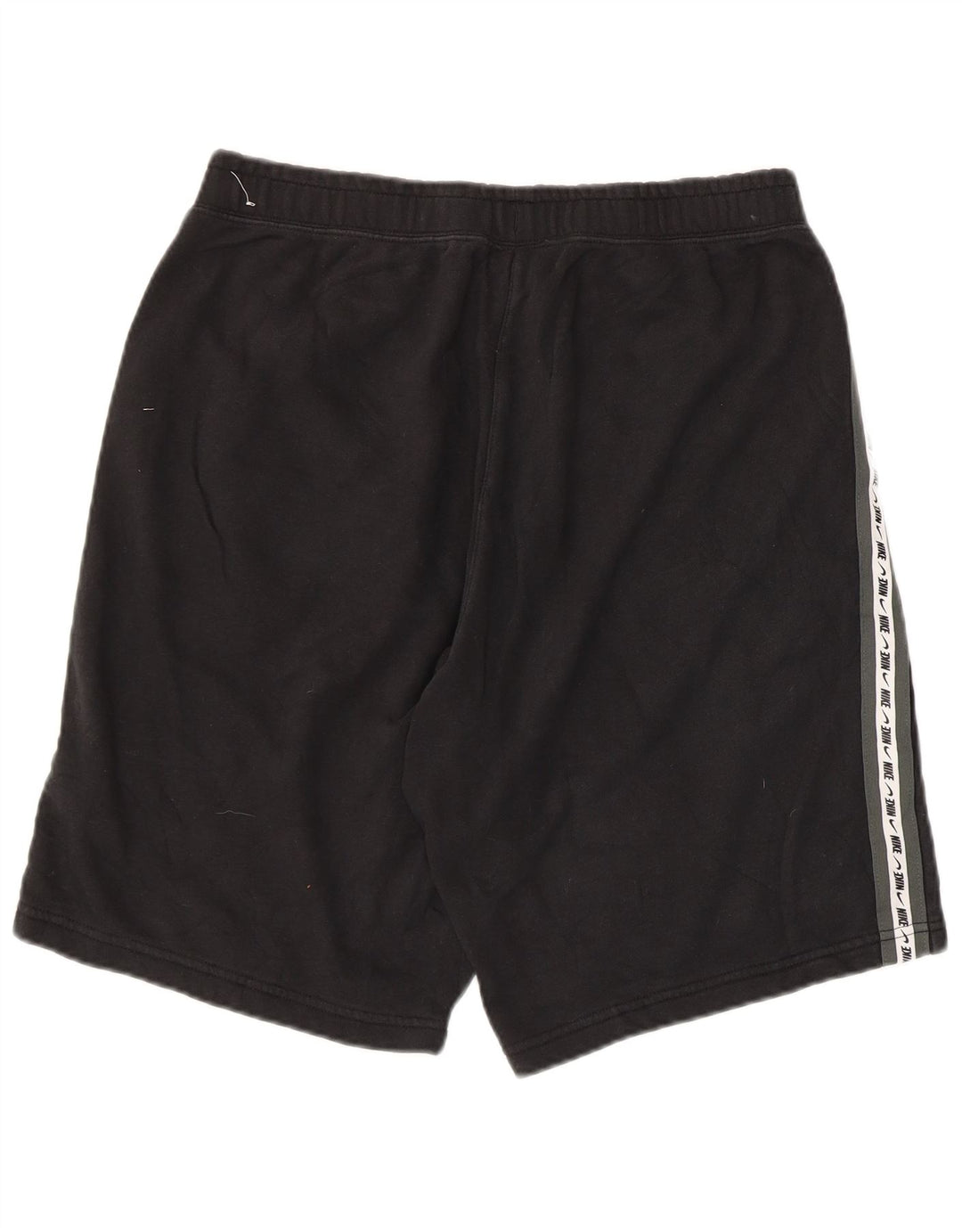 Shorts esportivos gráficos masculinos Nike grandes de algodão colorido preto