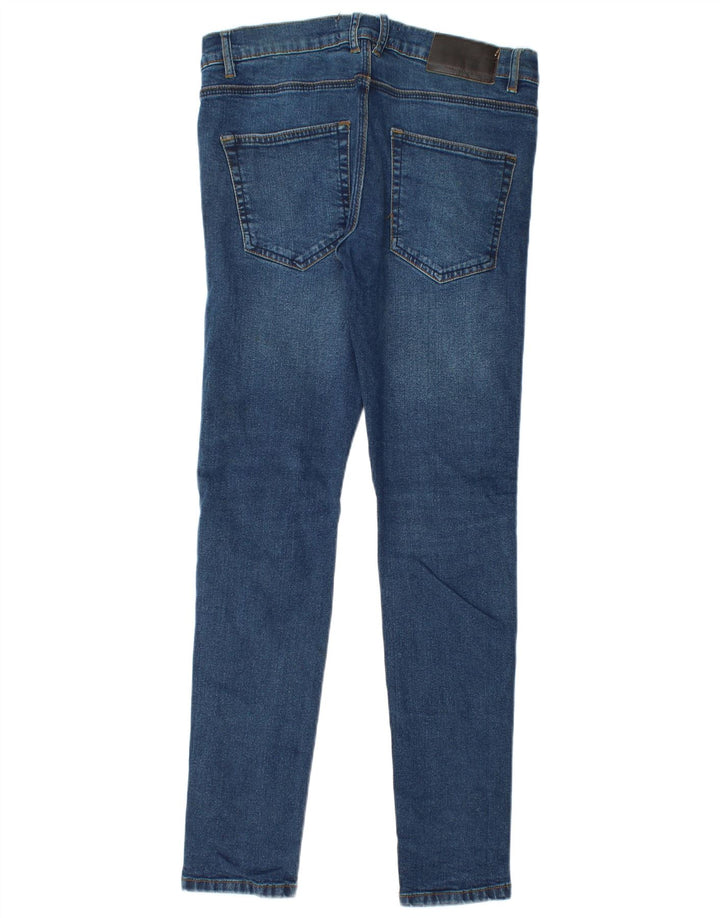 Jeans skinny feminino French Connection W30 L32 algodão azul