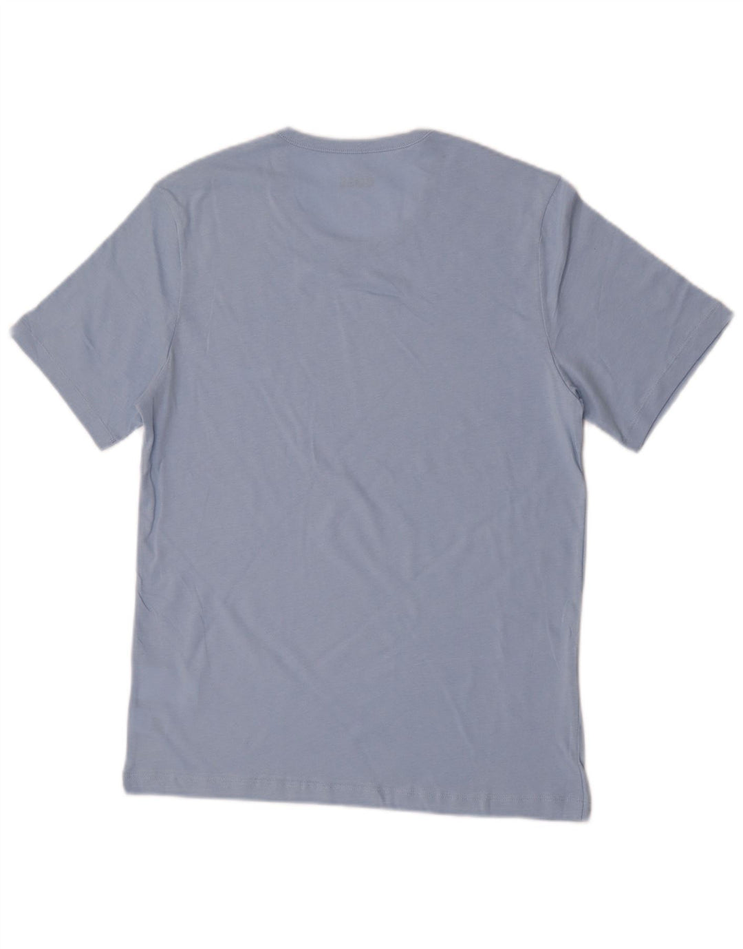 Camiseta masculina Hugo Boss Top médio algodão azul