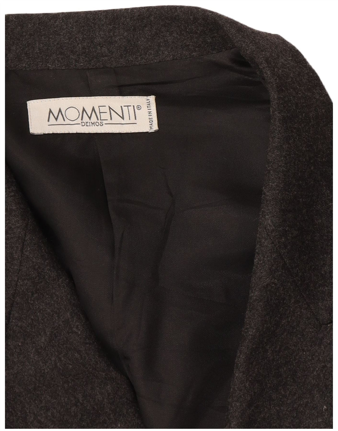 Jaqueta blazer feminina Momenti com peito duplo Reino Unido 14 cinza médio