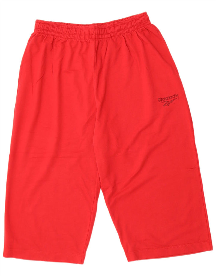 Bermuda masculina Reebok Sport Shorts 2XL algodão vermelho