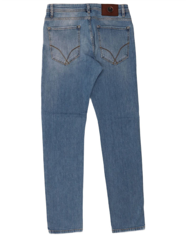 Joop Calça Jeans Feminina Modern Fit Slim W32 L32 Azul Algodão