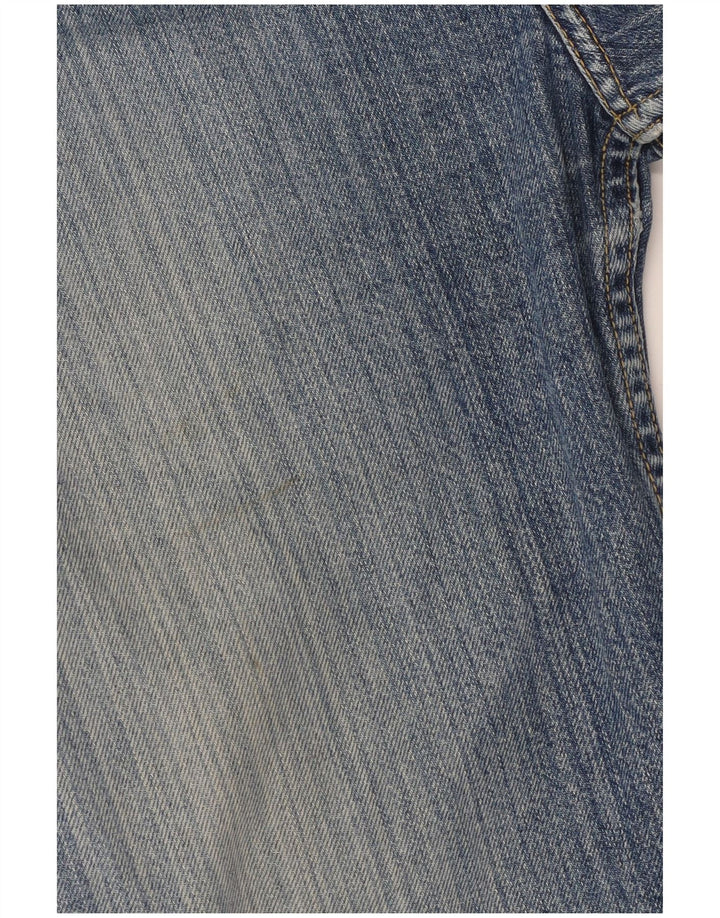 Lee Mens Seattle Straight Jeans W34 L27 Azul Algodão