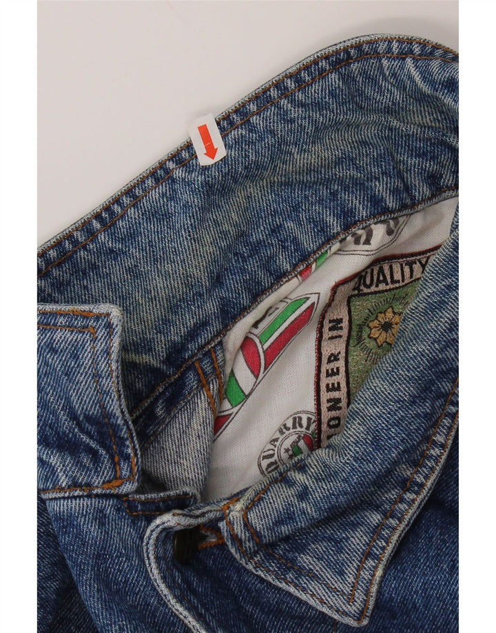 Jaqueta jeans masculina Quarry UK 42 XL azul