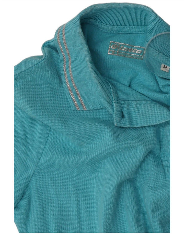 Camisa polo feminina Lotto UK 12 azul médio