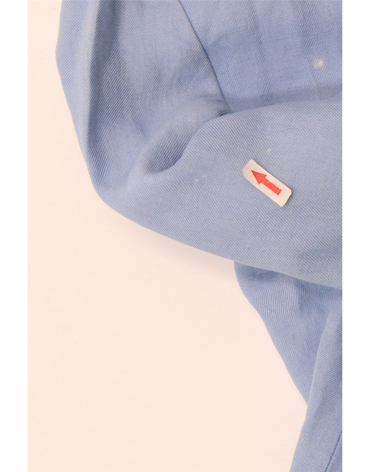 Jaqueta Blazer Masculina Polo Ralph Lauren com 2 Botões IT 50 Linho Azul Grande