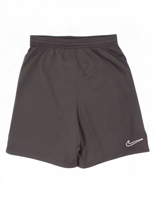 Nike Boys Dri Fit Sport Shorts 13-14 Years XL Black Colourblock Polyester